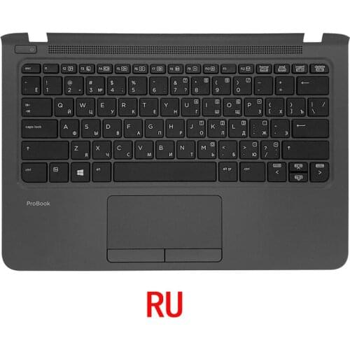 Original NEW Palmrest For HP ProBook 11 EE G1 Upper Case C Cover With Keyboard Russian Swiss Italian