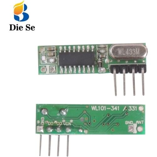 433Mhz RF Wireless Receiver Module Switch Superheterodyne 433MHZ Wireless for arduino DIY Relay Receiver