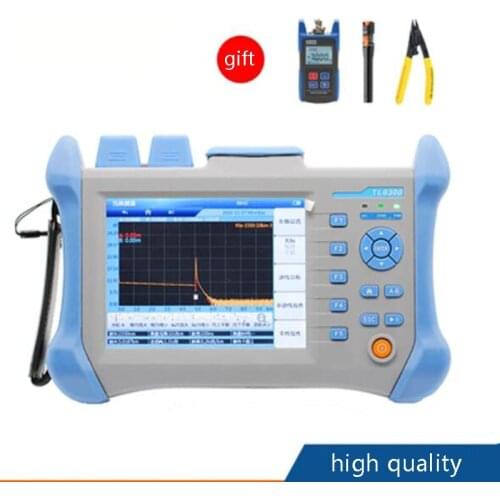 Optical fiber tester optical time domain reflectometer 120 kilometers 5.6 inch touch screen TLO300