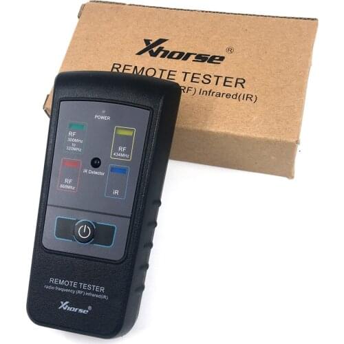 Xhorse Remote Tester Radio Frequency Infrared can detect frequency as well as infrared working or not ,300Mhz-320hz,434Mhz