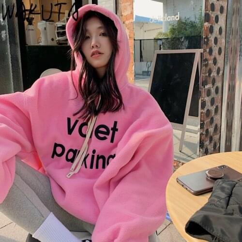 Wakuta Women's Sweatshirts With Inscriptions