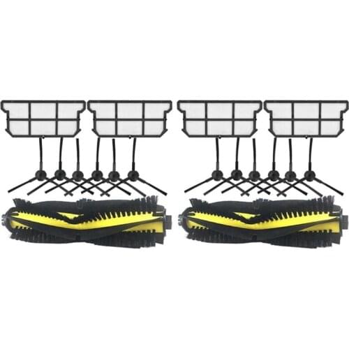 1Set Main Brush Side Brush Hepa Filter Dustproof For ILIFE V7 V7S V7S Pro Robot Vacuum Cleaner Spare Parts Replacement