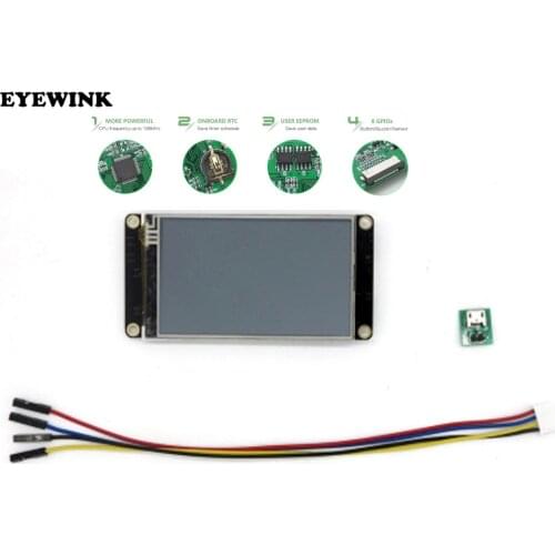 2.8" Nextion Enhanced HMI Intelligent Smart USART UART Serial Touch TFT LCD Module Display Panel Kits for Raspberry Pi