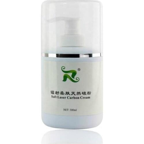 2021 New Arrival ! 300ml Soft Carbon Cream Gel For Skin Rejuvenation Treatment Active Carbon Cream