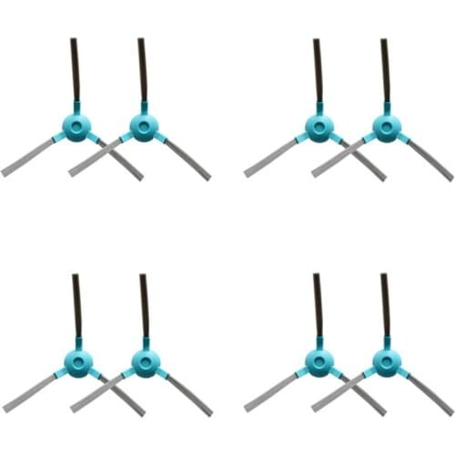 8pcs Robot Vacuum Cleaner Side Brush for V2-005 V2-001 Robotic Vacuum Cleaner Parts Brush Replacement