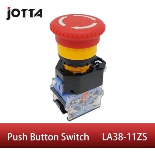 LA38-11ZS/STOP emergency push button switch