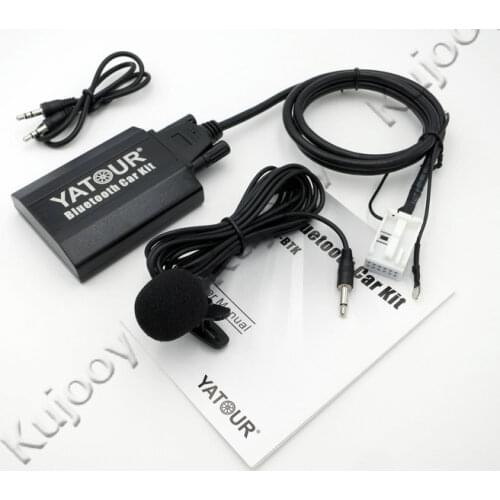 Yatour BTK Bluetooth Car Kit Digital Music CD Changer CDC 12PIN Connector For Volkswagen VW Golf GTI R32 Jetta Passat Polo Radio