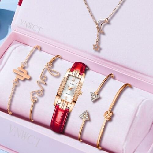 Luxury Watches Women Square Rose Gold Wrist Watches Green Leather Fashion Watches Female Ladies Quartz Clock Gifts montre femme