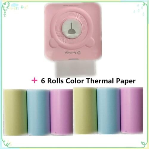 GOOJPRT Inkless Bluetooth Pocket Portable A6 Peripage Thermal Printer Picture Mobile Mini Photo Printer Imprimante Thermique