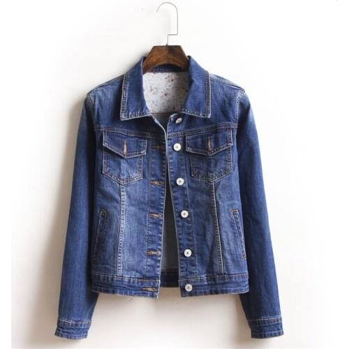 KMETRAM 2020 Spring Autumn Jacket Women Korean Denim Jacket Vintage Short Coat Female Plus Size Outwear Chaqueta Mujer MY2306