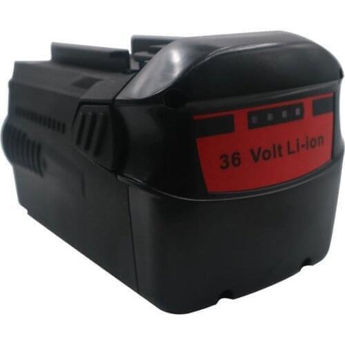 HIL 36B 6000mAh rechargeable 18650 lithium battery pack replacement model Hilti B 36/3.9 B36/6.0 B36(HIL 36V battery)