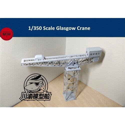 1/350 Scale Glasgow Crane ABS Model Port Harbor Diorama Scene DIY Kits CY809