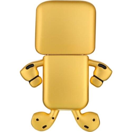 Metal Mini Earphoneman High Speed USB3.0 Memory Flash Pen Drive 16GB 32GB 64GB 128GB