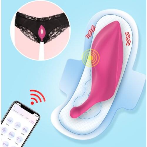 Invisible Wearable Vibrator for Women Wireless APP Remote Control Bluetooth Vibrating Panties Clit Stimulator Sex Toys Sex Shop