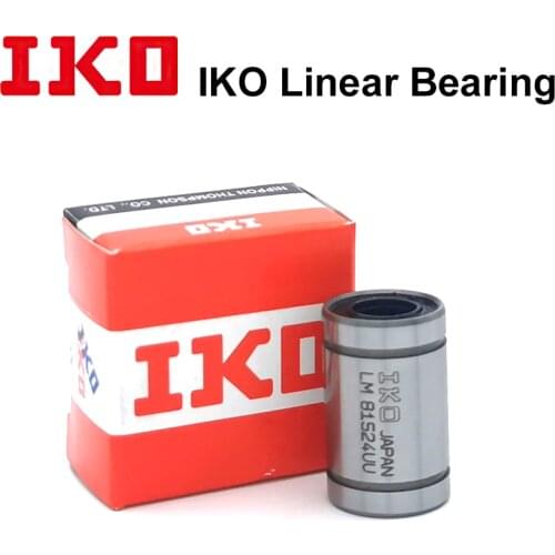 Genuine IKO LM8UU LM81524UU Long Rod Shaft 8X15X24MM 3d printer linear bearing For Reprap Anet A8 Prusa I3 3d Printer
