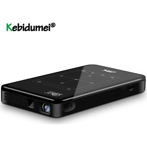 P09II Portable DLP Mini Projector Android 9.0 2.4G 5G WiFi Bluetooth Projector 4K HD IN Beamer Home Cinema LED Video Proyector