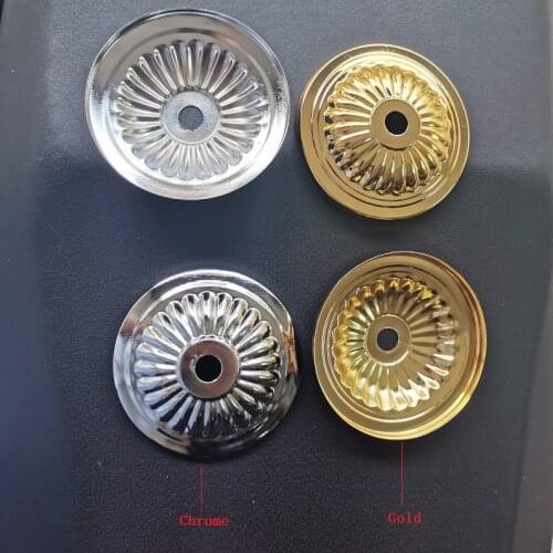 100X20mm or 80x16mm gold chrysanthemum cover Chandelier Ceiling hub Box Cover lamp hub cap Lighting Accessories