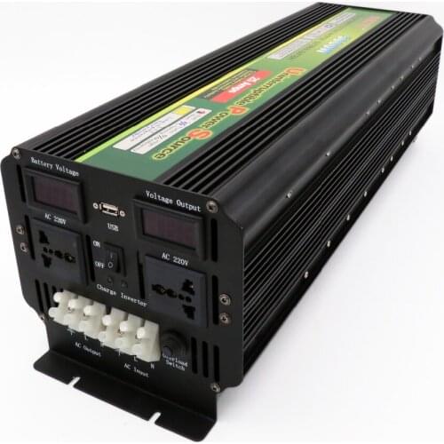Useful High Quality DC to AC Solar Square Sine Wave Power Inverter UPS 5000w DC12V To AC220V