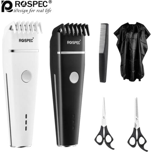 ROSPEC Professional Electric Hair Clipper Boost Hair Trimmer For Men Adults Kids Wireless USB Hair Cutter Machine Beard Trimmer