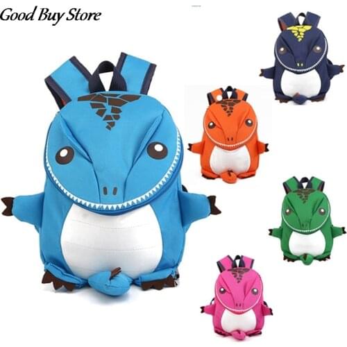 3D Dinosaur Backpack Lovely Cute Animal Travel Bags Children Kids Fashion Backpacks Waterproof Child Brand Schoolbag Rucksack
