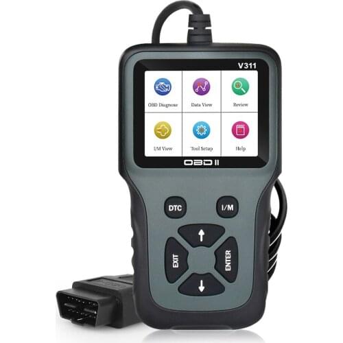 OBD2 Scanner Car Fault Code Reader Handheld Car OBD Diagnostic Instrument OBD2/EOBD One-Click DTC Car Diagnostic Tool