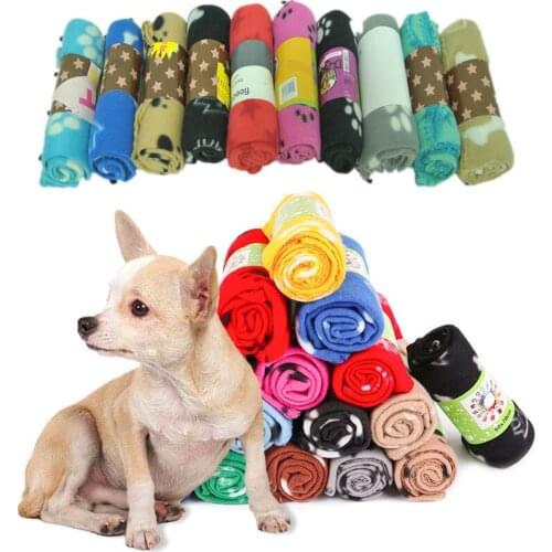 Pet Sleeping Mat Dogs Sleeping Bed Mat Pet Blankets Warm Flannel Dog Blankets Dogs Pads for Small Medium Dog Bulldog Mascotas