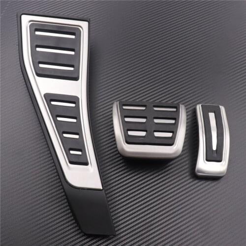 TTCR-II RHD Car Pedal For Audi Q7 A4 S4 RS4 B9 8W 2016 2017 2018 Modified Foot Rest RHD AT Plate Accelerator Refit Pad Decorate