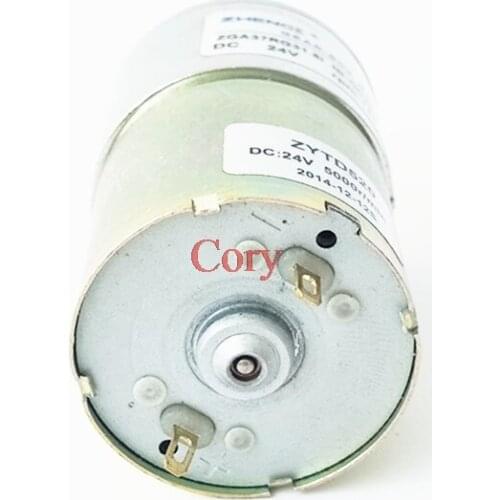 1PC Micro-adjustable Reversible speed gear motor speed 37MM Central shaft DC geared motor 12V/24V