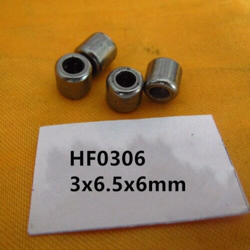 20-100pcs HF0306 One way clutch needle roller bearing 3x6.5x6 mm Single Way Needle Bearings 3mm*6.5mm*6mm