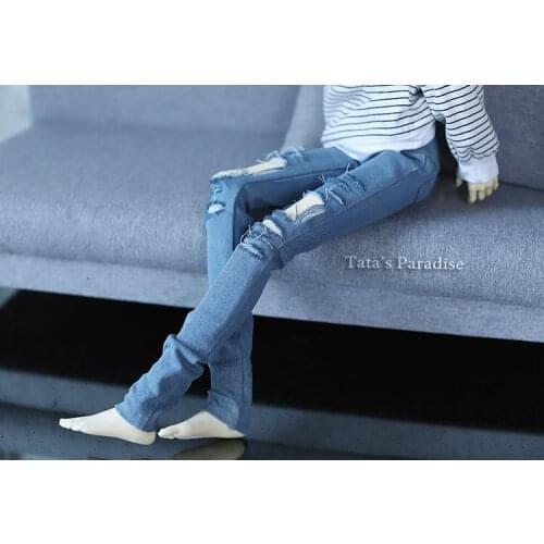 1/4 1/3 scale BJD clothes accessories Shredded Hole jeans for BJD/SD doll,not included doll,shoes,wig and other E2412