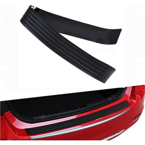 Alijunda Car Rear Bumper Scuff Protective Sill Pedals Cover For Volvo S40 S60 S80 XC60 XC90 V40 V60 C30 XC70 V70