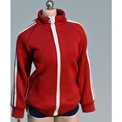 Estartek 1/6 Students' Sports Uniform Jacket for 12inch Action Figure DIY