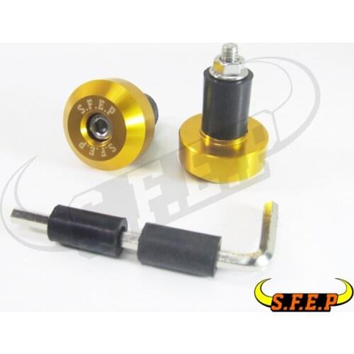 Motorcycles Universal CNC Aluminum Large Handle Bar Ends For BMW