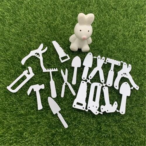 Repair Construction Tool Set Metal Cutting Dies Stencils For DIYScrapbooking Decorative Embossing Handcraft Die Cutting Template