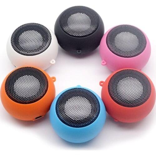 Portable Super Bass Colum Speakers Spinner Musical Stereo Audio Music MP3 Player For Mobile Phone Tablet Hamburger Speaker