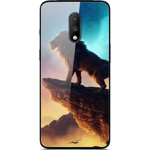 Glass Case For Oneplus 7 Phone Case Phone Cover Phone Shell Back Bumper Series 2