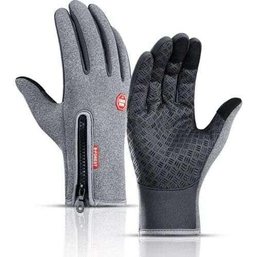 Unisex Touchscreen Winter Thermal Warm Cycling Bicycle Bike Ski Outdoor Camping Hiking Motorcycle Gloves Sports Full Finger