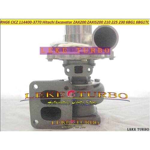 Turbo RHG6 114400-3770 CICZ 1144003770 114400-3770 VA570031 For HITACHI ZAXIS 200 210 225 230 ZAX200 EXCAVATOR 6BG1T 6BG1-TC