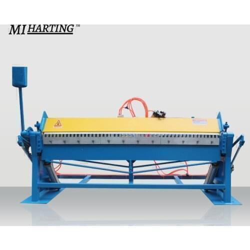 High Speed Air Operated Manual Sheet Metal Bender Folder Pneumatic Edge Bending Folding Machine