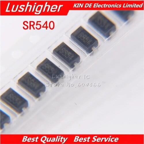 50pcs 1N5824 IN5824 SS54 SR540 SMA 5A 40V DO-214AC Schottky Diode New Original