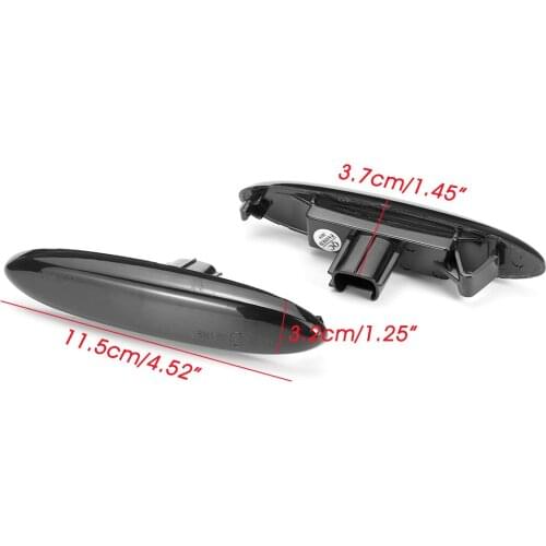 For Toyota Highlander Kluger LED Dynamic Side Marker Light Flowing Turn Signal Light Lamp For Lexus IS250 IS350 SC430 E350