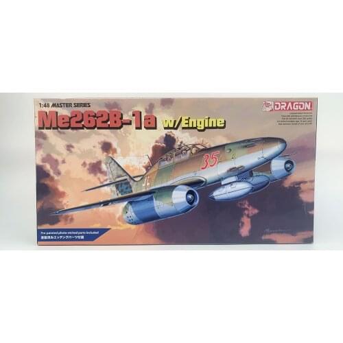 Dragon 5512 1:48 Master Series Me262B-1a w Engine Model Kit