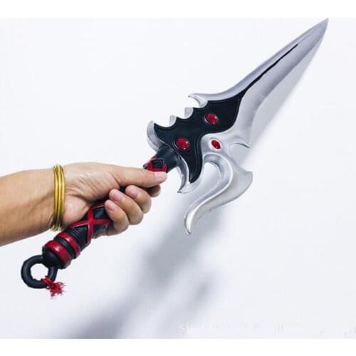 Li Baiqing lotus sword Halloween cosplay model PU props