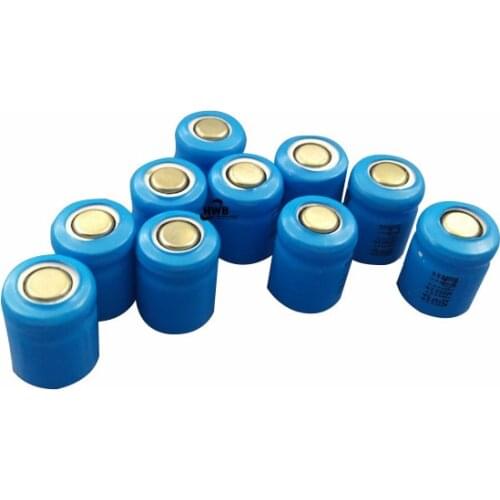 10pcs Lifepo4 3.2v IFR 10130 rechargeable lithium ion battery cell 30MAH for camera and solar led light