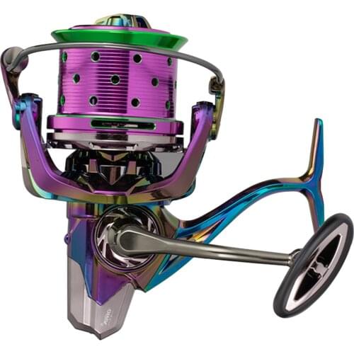 1pc Dazzle Metal Long - Range Throwing Wheel Spinning Reel Fishing Wheel Fishing Reel Fishing Gear Lure Raft Fishing Reel Rod