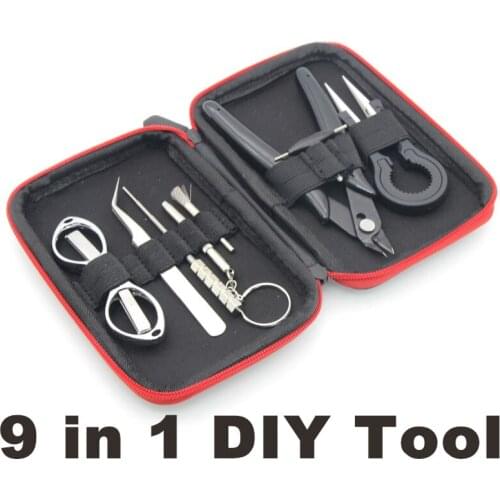 Mini Tool Kit Tweezers Pliers Wire Heater Kit Coil Fixture Winding Remover Box Opener Repair Tool Kit Set Bottle Opener