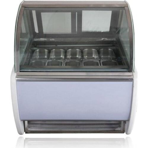 Commercial Use 8-24 Pans Freezer Refrigerator Hard Ice Cream/ Popsicle Display Showcase FREE CRF BY SEA
