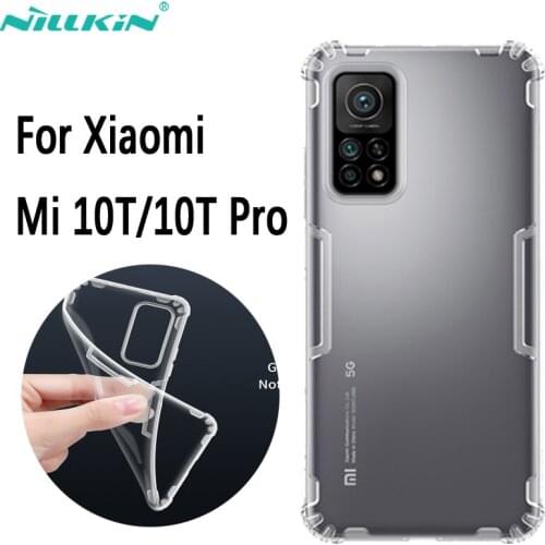 For Xiaomi Mi 10T 5G Redmi K30S Lite 5G Case Nillkin Nature Series Transparent Clear Soft TPU Cover