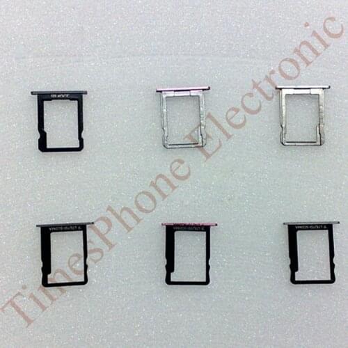 Pink Black White Color Original for Huawei Ascend P7 Original SIM + SD Card Tray Holder Slot Board Replacement Parts