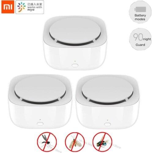 Original Xiaomi Mijia Mosquito Repellent Killer Smart Version Phone timer switch with LED light use 90 days Work in mihome APP
